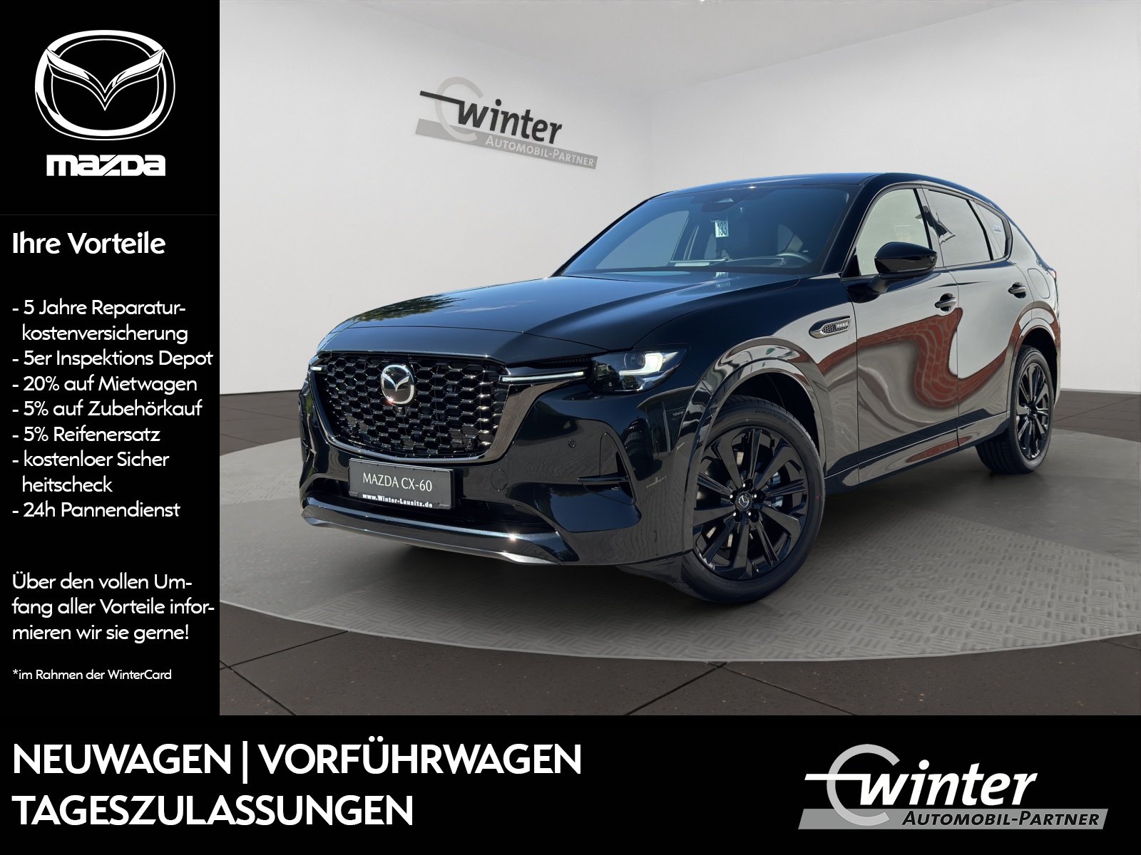 Bild 1 von Mazda CX-60 2.5L PHEV 327PS 8-AUTOM. AWD