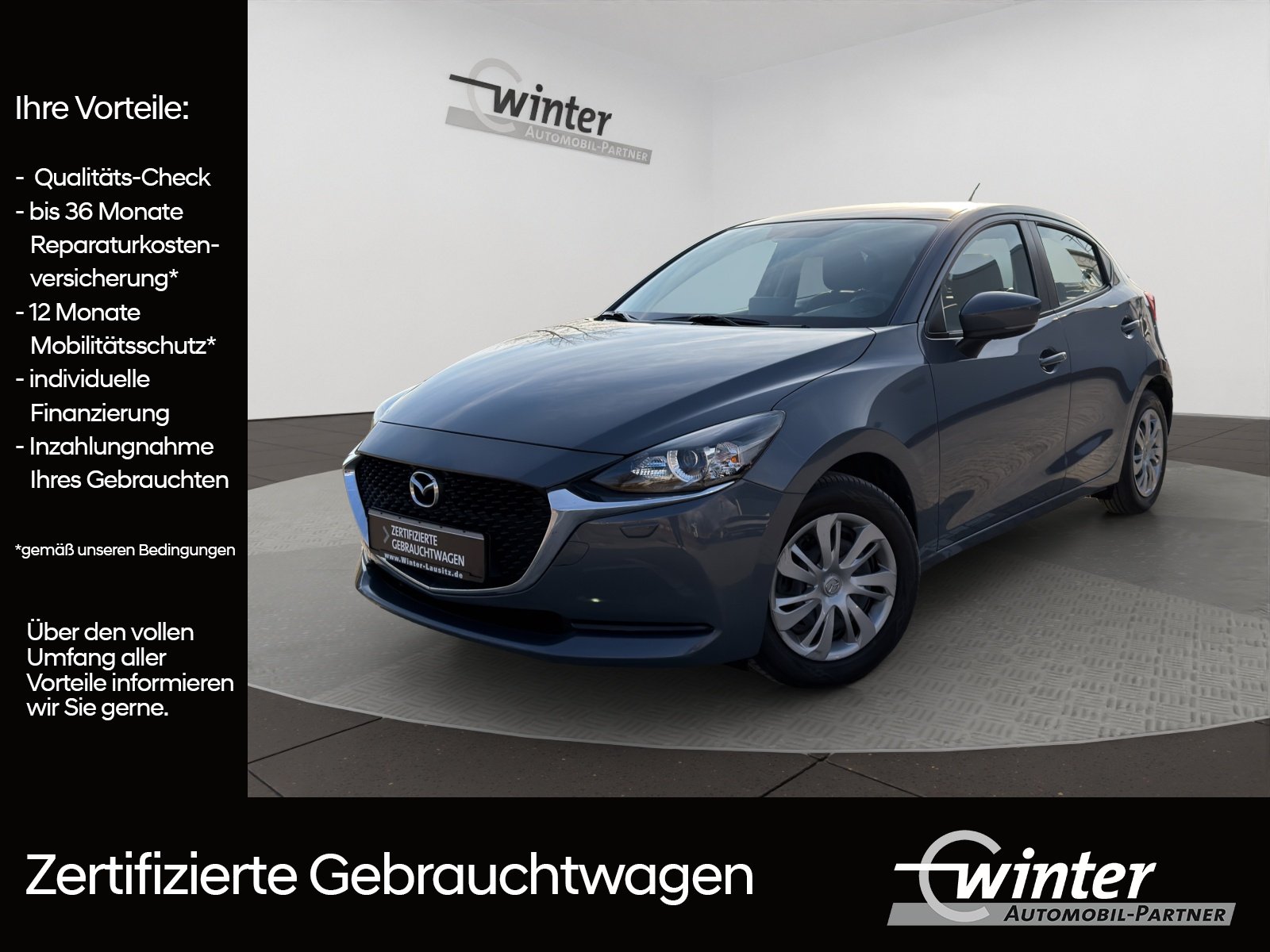Bild 1 von Mazda 2 1.5, 75PS 5-Gang Center-Line