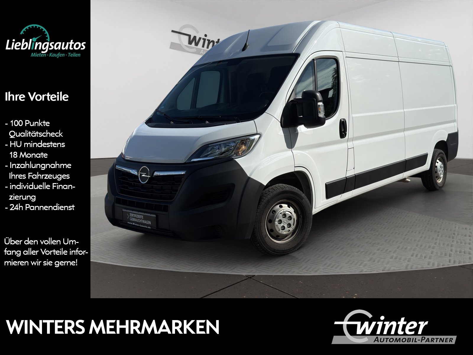 Bild 1 von Opel Movano Cargo L3H2  2.2l BlueHDI Edition