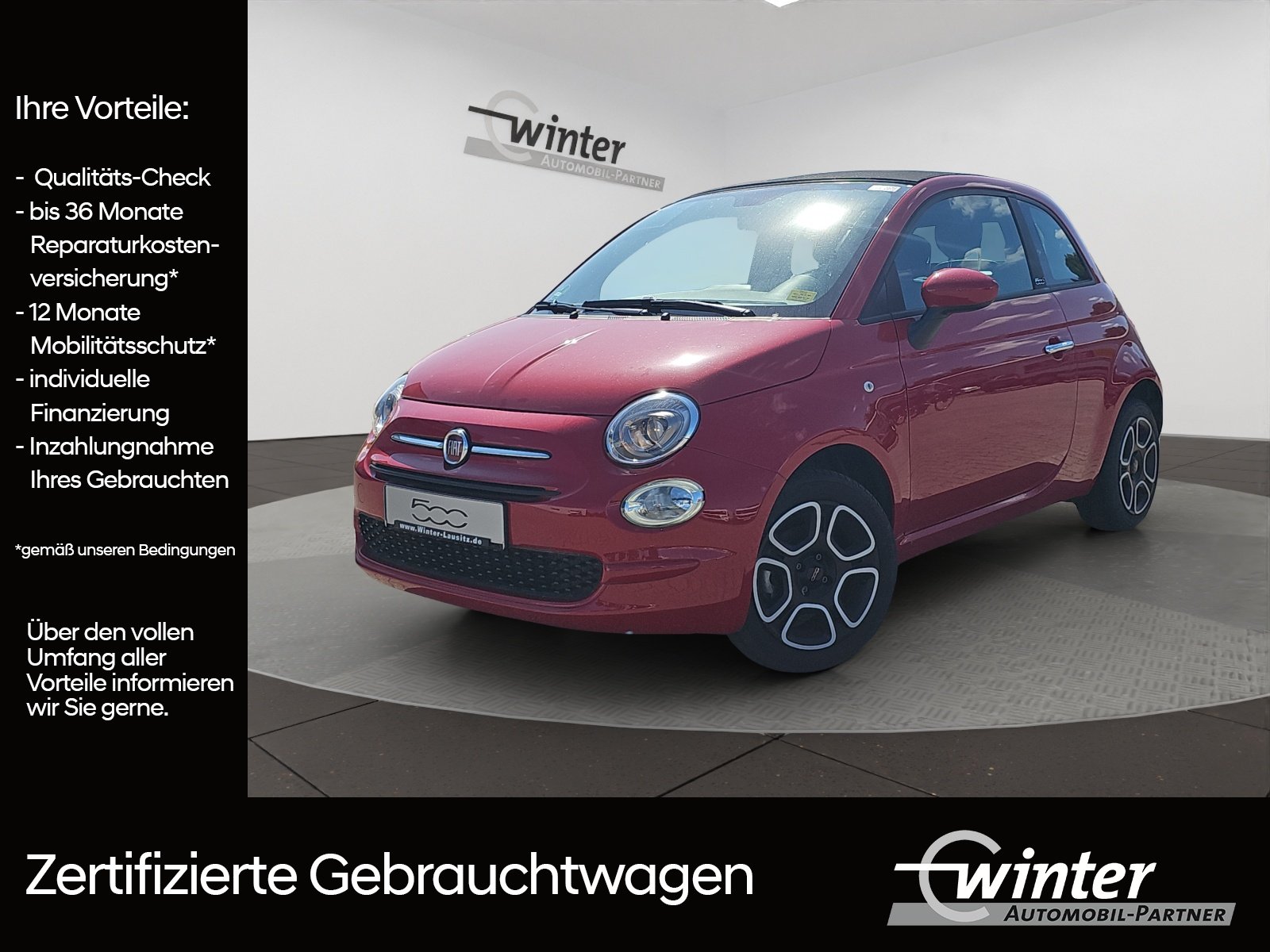 Bild 1 von Fiat 500C  Cabrio 1.0 Mild Hybrid