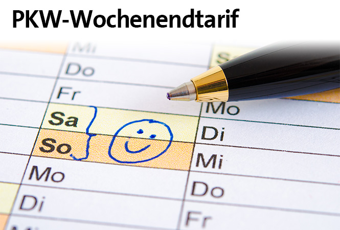 PKW Wochenendtarif